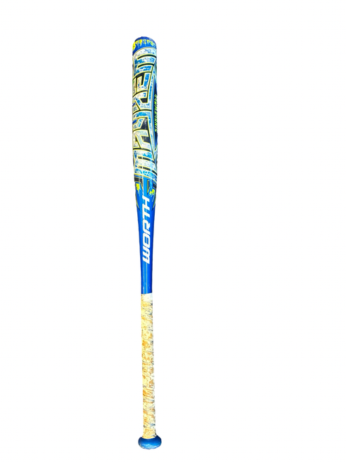 Vist Large View of Product Image Which is Used Worth MAYHEM BB/SB Slowpitch Bat 34"