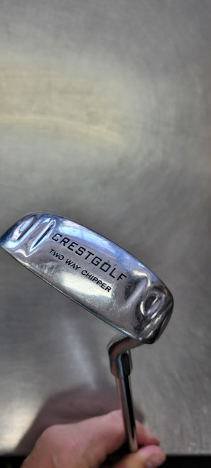 Vist Large View of Product Image Which is Used CREST GOLF 2 WAY CHIPPER Golf Chipper RH Unknown Degree