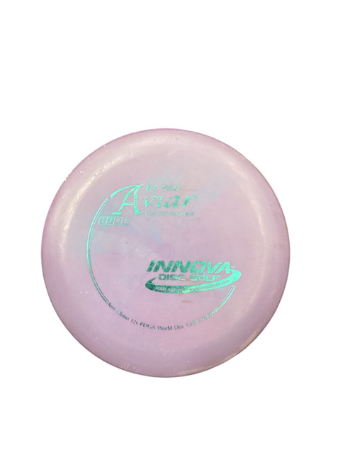 Vist Large View of Product Image Which is Used Innova AVIAR Disc Golf Putter Purple