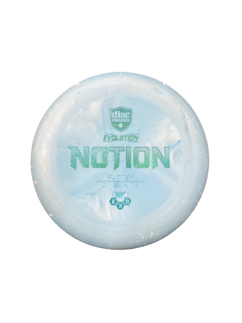 Vist Large View of Product Image Which is Used Discmania NOTION Disc Golf Putter Royal Blue