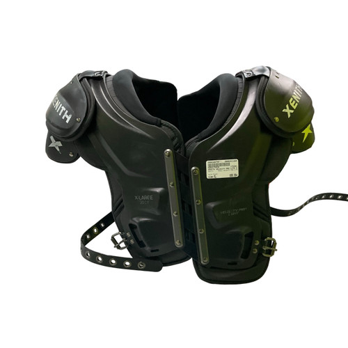 Vist Large View of Product Image Which is Used Xenith VELOCITY PRO LITE FB Shoulder Pads Black XL