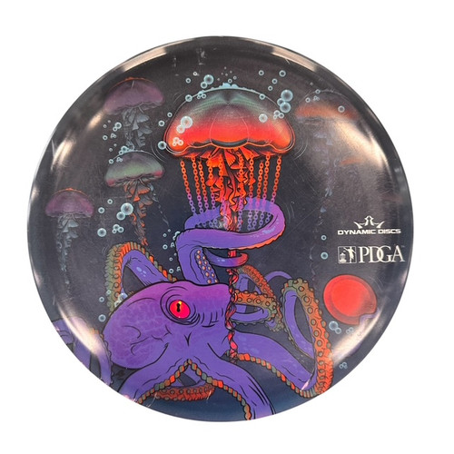 Vist Large View of Product Image Which is Used Dynamic Discs EMAC TRUTH Disc Golf Driver Navy Blue