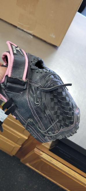Vist Large View of Product Image Which is Used Mizuno PROSPECT 11 BB/SB Glove RH Throw Black 11"