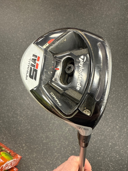 Vist Large View of Product Image Which is Used Taylormade M5 TITANIUM Mens Fairway Wood RH 5 Wood