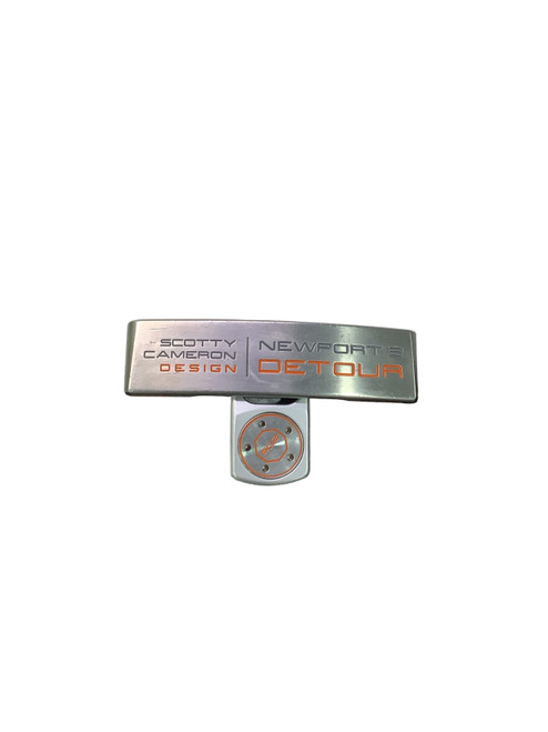 Vist Large View of Product Image Which is Used Titleist SCOTTY CAMERON NEWPORT 2 DETOUR Mens Putter RH 34"