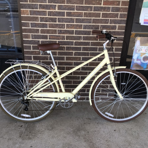 Vist Large View of Product Image Which is Used Schwinn ADMIRAL CRUISER BIKE Cruiser Bike Mens Tan 43-47cm - 17-18" - MD Frame