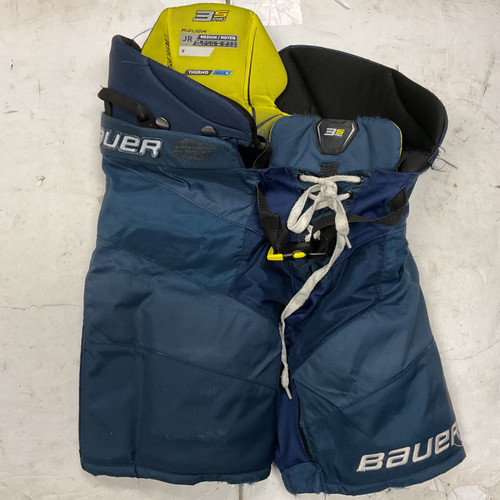 Vist Large View of Product Image Which is Used Bauer 3S PRO Junior Pant Navy Blue MD
