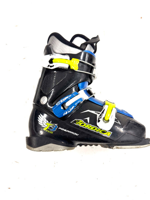 Vist Large View of Product Image Which is Used Nordica FIREARROW T3 TEAM Boys DH Ski Boot Black 235 MP - J05.5 - W06.5