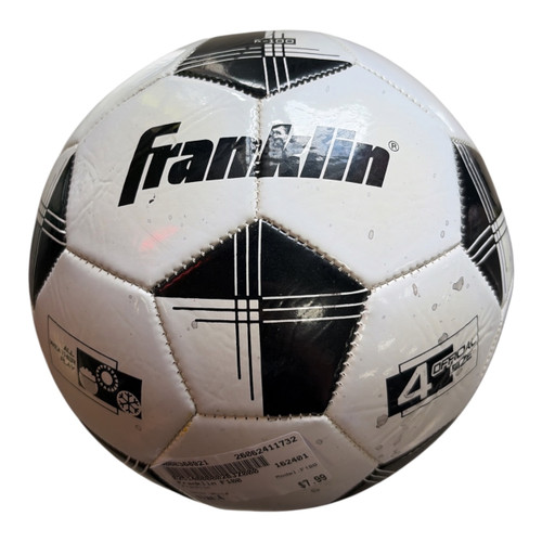 Vist Large View of Product Image Which is Used Franklin F100 All Size Soccer Ball White 4