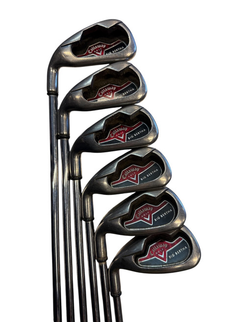Vist Large View of Product Image Which is Used Callaway BIG BERTHA Mens Iron Set LH 4I-9I