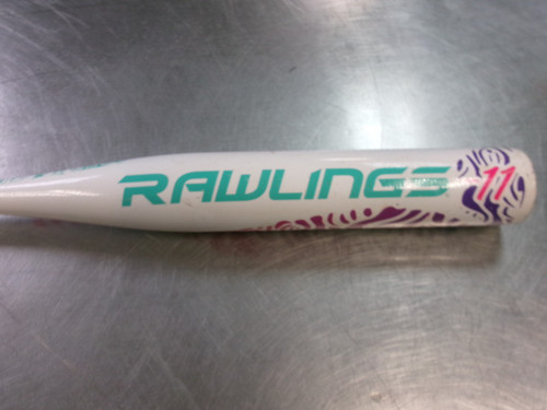 Vist Large View of Product Image Which is Used Rawlings OMBRE BB/SB Fastpitch Bat 27"