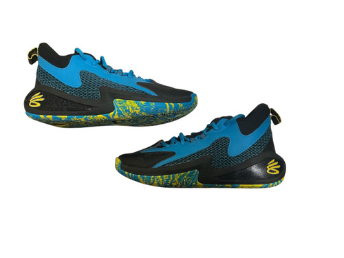 Vist Large View of Product Image Which is Used Under Armour Basketball Shoes M Carolina Blue Junior 06