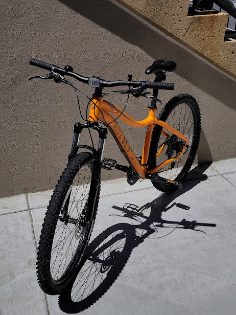 Vist Large View of Product Image Which is Used GHOST Mountain Bike Mens Black 43-47cm - 17-18" - MD Frame