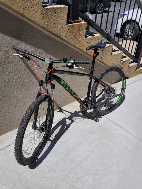 Vist Large View of Product Image Which is Used GHOST Mountain Bike Mens Black 43-47cm - 17-18" - MD Frame