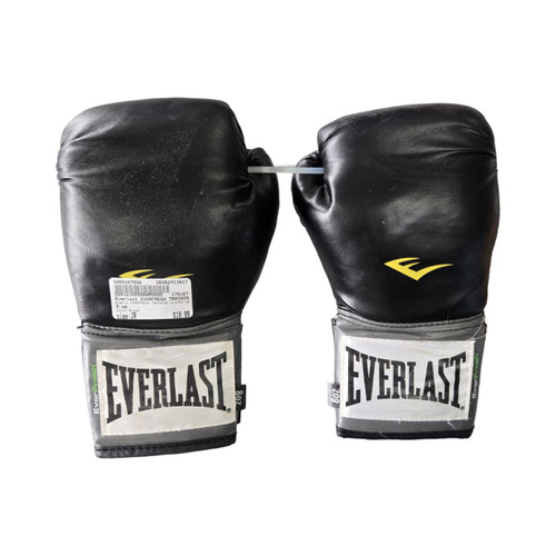 Vist Large View of Product Image Which is Used Everlast EVERFRESH TRAINING GLOVES 8OZ Boxing Gloves Black Junior