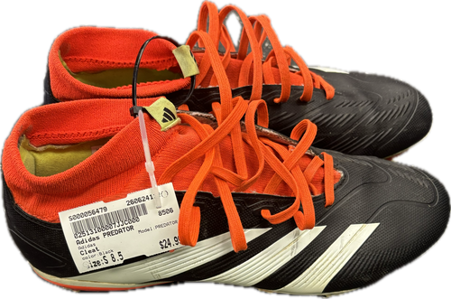 Vist Large View of Product Image Which is Used Adidas PREDATOR Soccer Cleats Black Senior 8.5