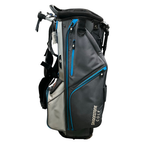Vist Large View of Product Image Which is Used Bridgestone STAND BAG Mens Stand Bag Black