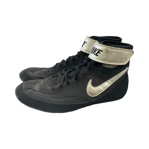 Vist Large View of Product Image Which is Used, Nike, Wrestling Shoes, Black, Senior, 9.5