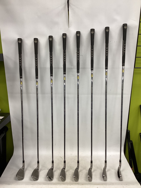 Vist Large View of Product Image Which is Used Wilson STAFF D100 Mens Iron Set RH 4I-GW/AW