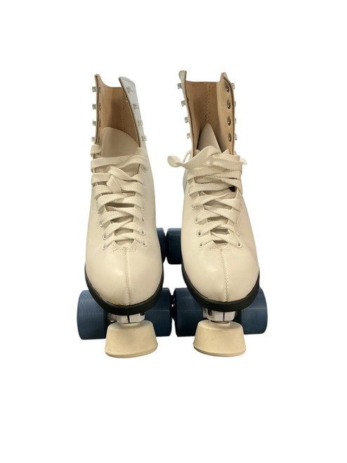 Vist Large View of Product Image Which is Used Pacer PACER - BLUE WHL - BLUE LACE Senior Roller Quad Skates None Senior 8