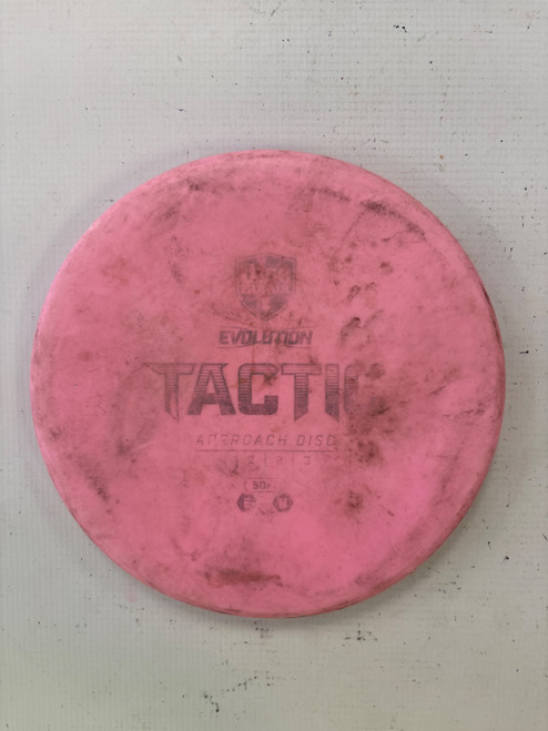 Vist Large View of Product Image Which is Used Discmania TACTIC Disc Golf Putter Pink