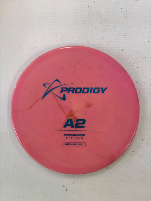 Vist Large View of Product Image Which is Used Prodigy Disc A2 172G Disc Golf Mid Range Pink