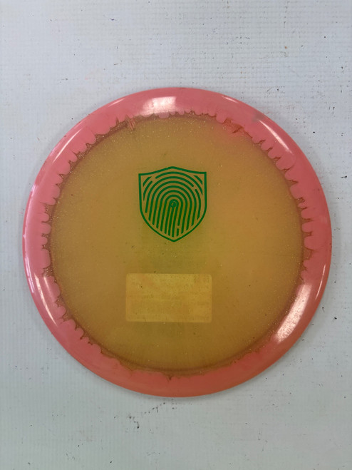 Vist Large View of Product Image Which is Used Discmania DD3 HALO Disc Golf Driver Pink