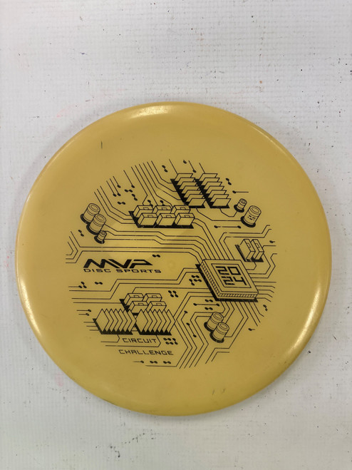 Vist Large View of Product Image Which is Used MVP ECHO Disc Golf Driver Yellow