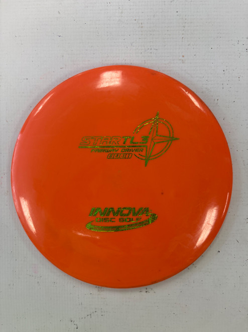 Vist Large View of Product Image Which is Used Innova STAR Disc Golf Driver Orange