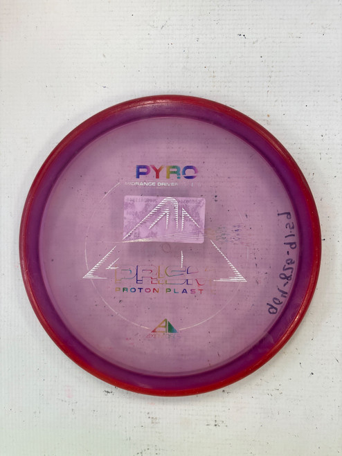 Vist Large View of Product Image Which is Used Axiom PYRO Disc Golf Driver Purple