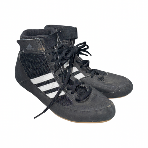 Vist Large View of Product Image Which is Used Adidas Wrestling Shoes Black Junior 03