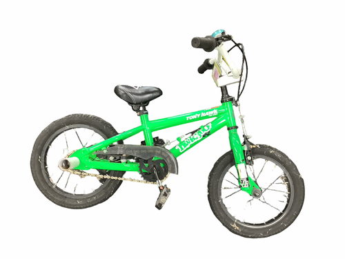 Vist Large View of Product Image Which is Used TH PARK SERIES HAWK 360 Comfort Bike Boys Green 14"