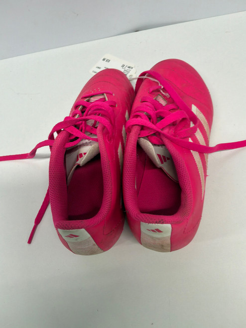 Vist Large View of Product Image Which is Used Adidas Soccer Cleats Pink Junior 03