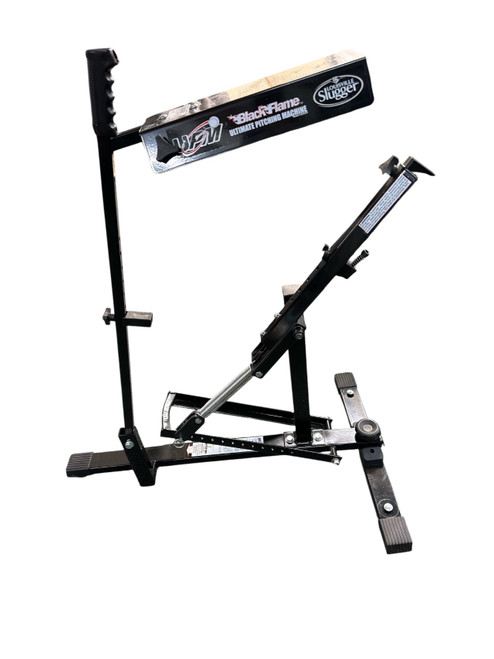 Vist Large View of Product Image Which is Used Louisville Slugger BLACK FLAME BB/SB Pitching Machine Black