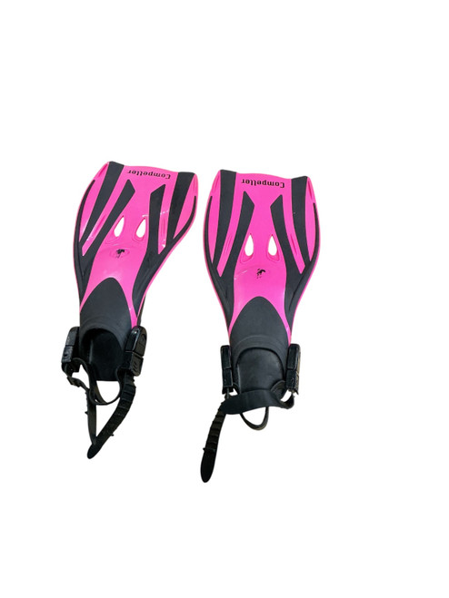 Vist Large View of Product Image Which is Used Underwater Fins Pink S/M