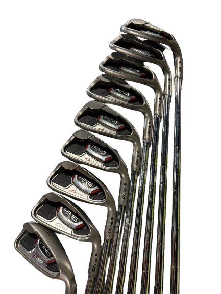 Vist Large View of Product Image Which is Used Ping G20 BLACK DOT 4I-SW RH Mens Iron Set RH 4I-SW