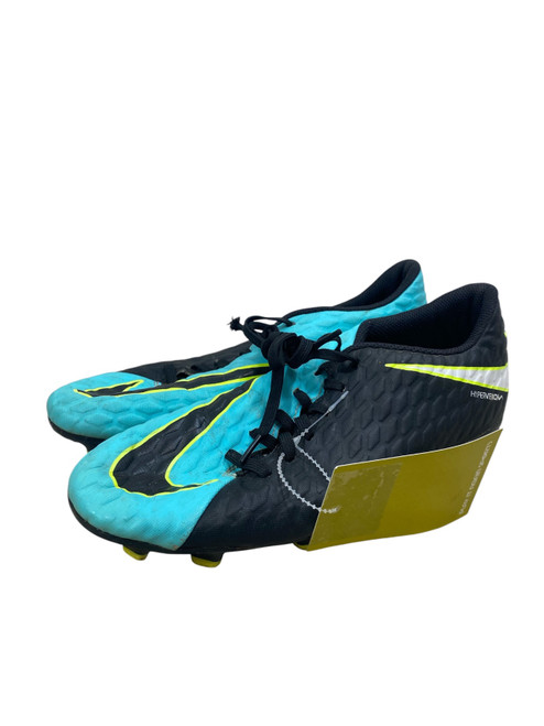 Vist Large View of Product Image Which is Used Nike Soccer Cleats Teal Senior 9