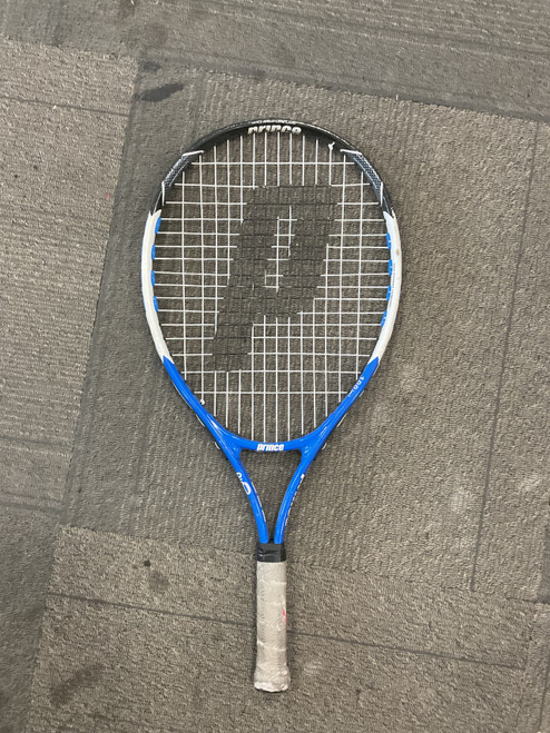 Vist Large View of Product Image Which is Used Prince AIR ACE 23 Adult Tennis Racquet Navy Blue Unknown