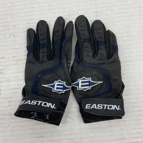 Vist Large View of Product Image Which is Used Easton BB/SB Batting Gloves Black SM