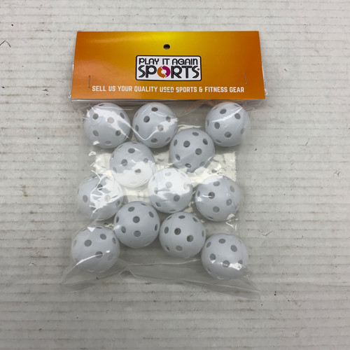 Vist Large View of Product Image Which is Used 12 PK PRACTICE BALLS Golf Accessory