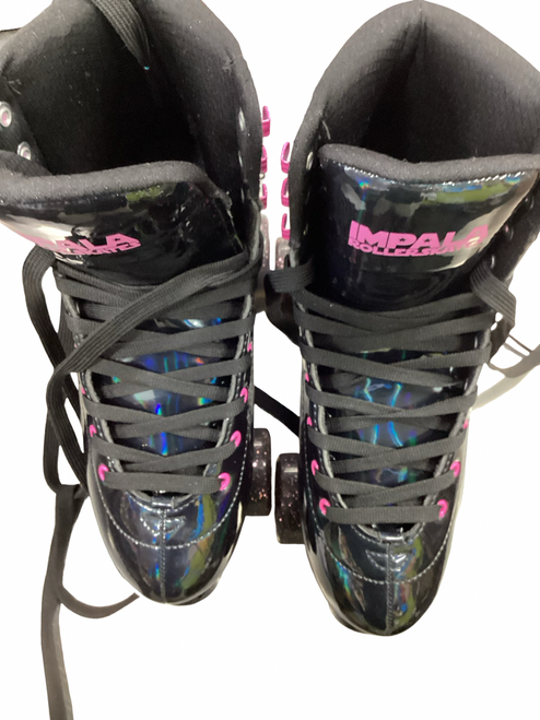 Vist Large View of Product Image Which is Used Impala EN 13899 Senior Roller Quad Skates Black Senior 8