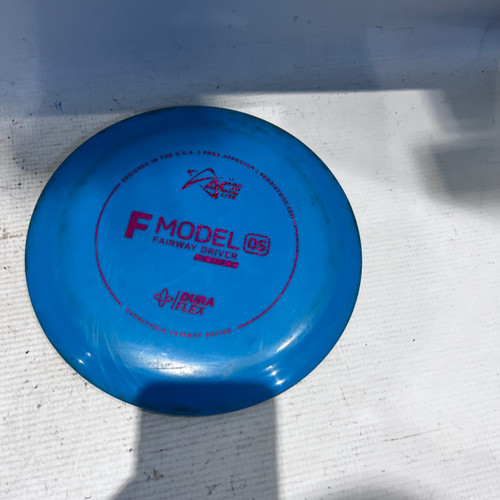 Vist Large View of Product Image Which is Used D-Gel F MODEL Disc Golf Driver Royal Blue