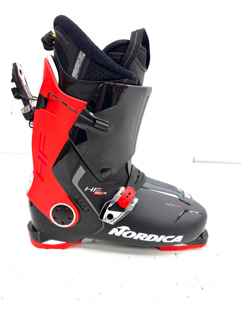 Vist Large View of Product Image Which is Used Nordica HF90R INFRARED Mens DH Ski Boot Black 285 MP - M10.5 - W11.5