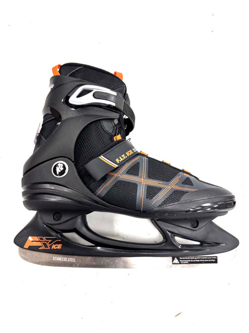 Vist Large View of Product Image Which is Used K2 FIT ICE BOA Mens Softboot Skate Black Senior 10.5