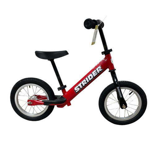 Vist Large View of Product Image Which is Used Strider SPORT Balance Bike Boys Red 12"