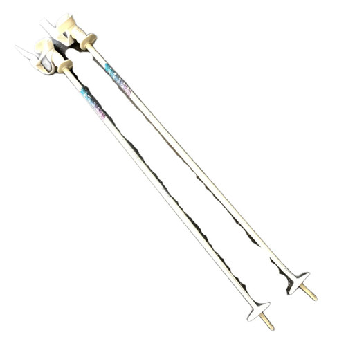 Vist Large View of Product Image Which is Used K2 COMPETITION Mens DH Ski Pole White 115 cm / 46 in