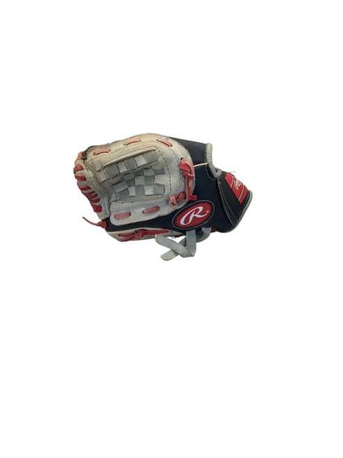Vist Large View of Product Image Which is Used Rawlings MIKE TROUT MODEL BB/SB Glove LH Throw Red 9 1/2"
