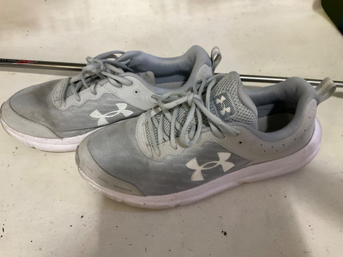 Vist Large View of Product Image Which is Used Under Armour Running/X-Train Shoes M Grey Senior 11