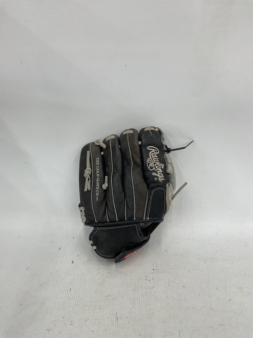 Vist Large View of Product Image Which is Used Rawlings SC110BGH BB/SB Glove RH Throw Black 11"