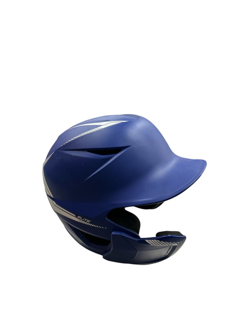 Vist Large View of Product Image Which is Used Easton ELITE MAX 6 5/8 - 7 1/4 W/JAW Batting Helmet No Mask Royal Blue One Size